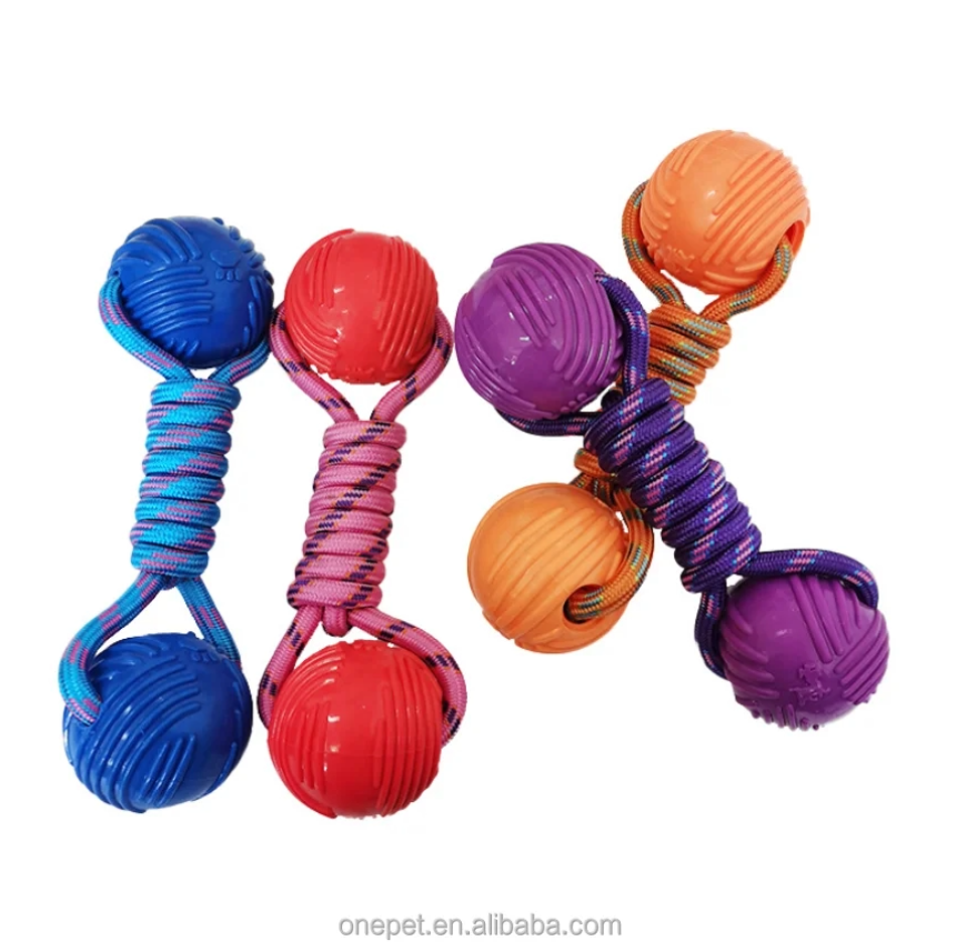 MyDog rope ball dog toy, view 4