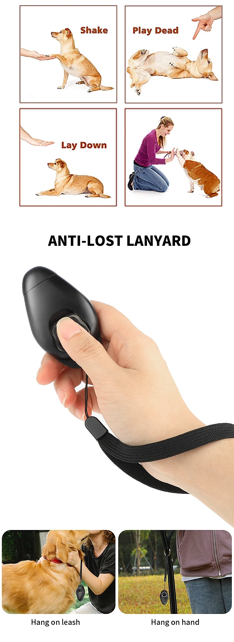 MyDog dog training clicker, view 4