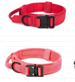MyDog reflective tactical dog collar, view 5