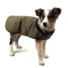 MyDog brown duck canvas winter dog coat, view 4