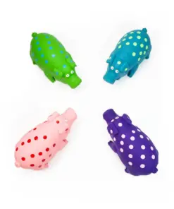 MyDog squeaky pig dog chew toy, view 4