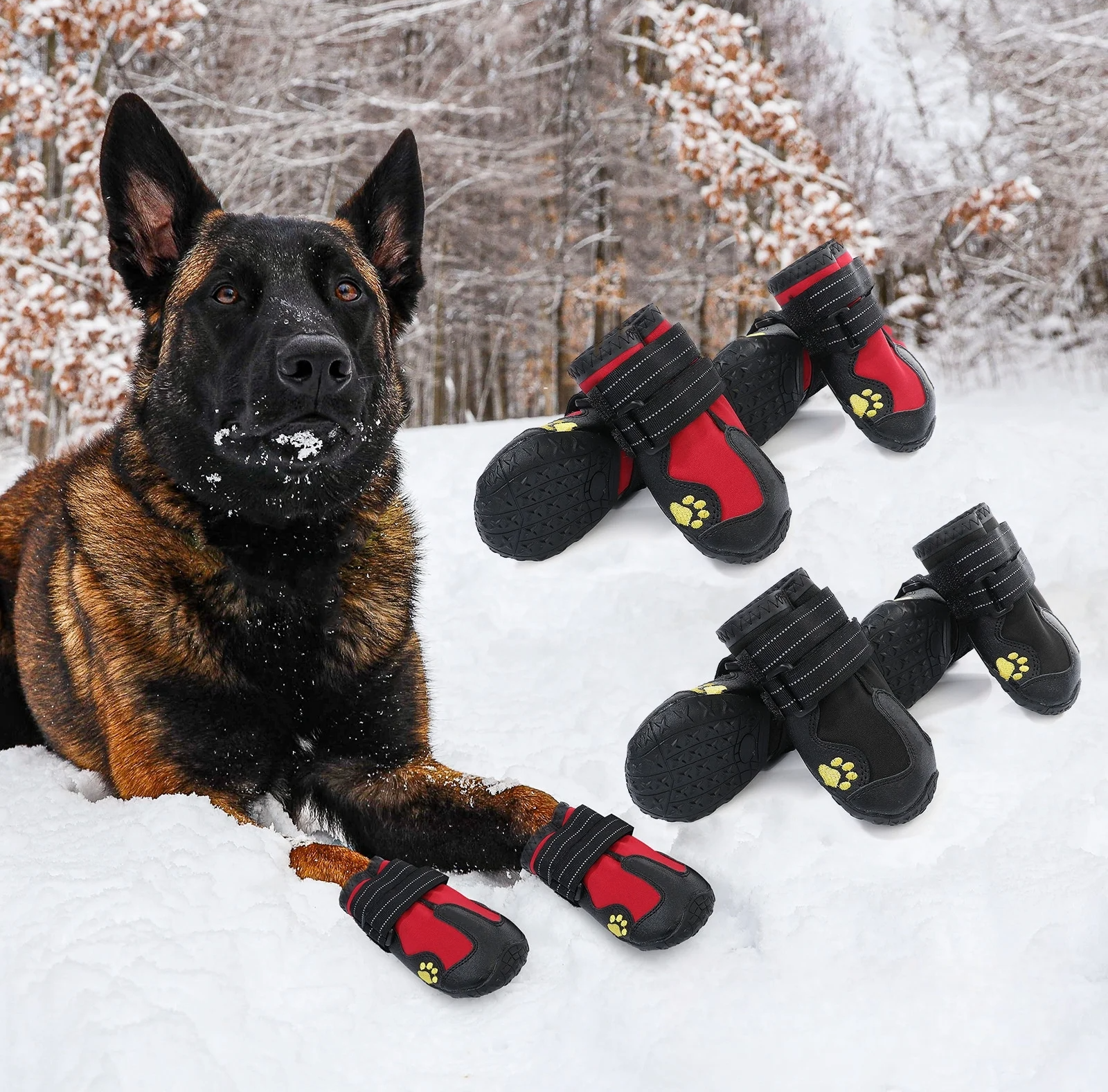 MyDog waterproof dog boots, view 5