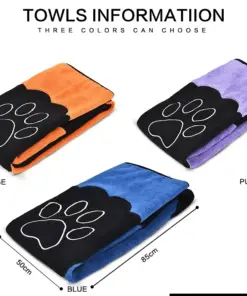 MyDog microfiber dog towel, view 6