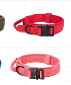 MyDog reflective tactical dog collar, view 3