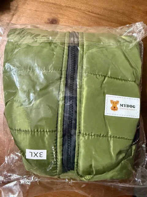 MyDog winter dog coat with built-in harness, view 10