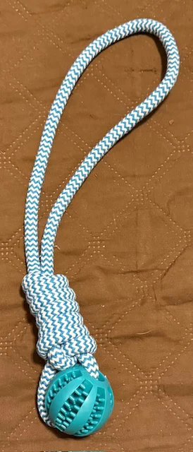MyDog dog treat ball on a rope, view 6