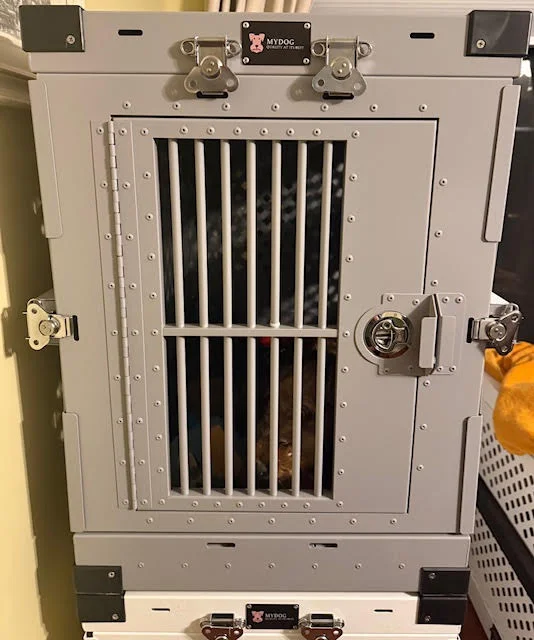 MyDog aluminum collapsible dog kennel, view 6