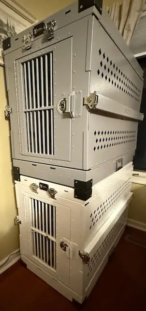 MyDog aluminum collapsible dog kennel, view 13