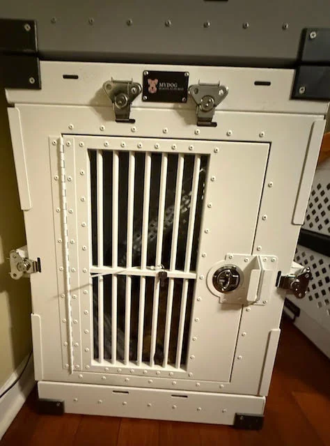 MyDog aluminum collapsible dog kennel, view 12