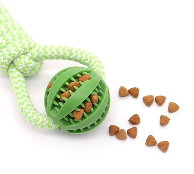 MyDog dog treat ball on a rope, view 5