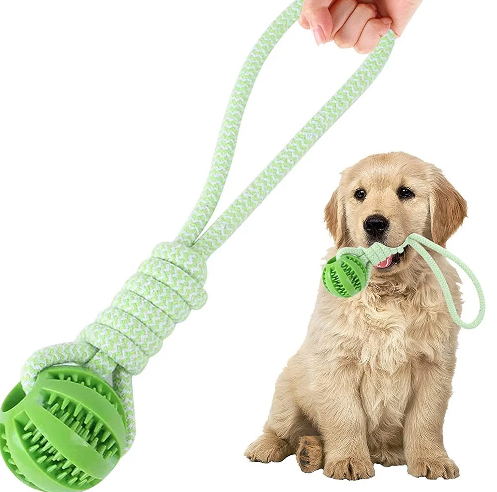 MyDog dog treat ball on a rope, view 3